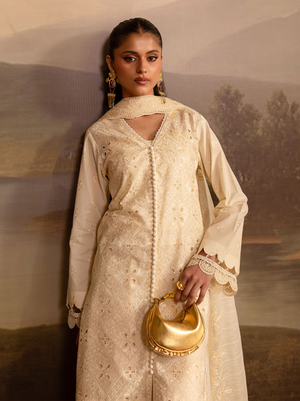 VELORAINE | 3 PC Embroidered Lawn