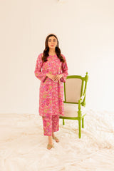 Printed 2PC Dress- PR4