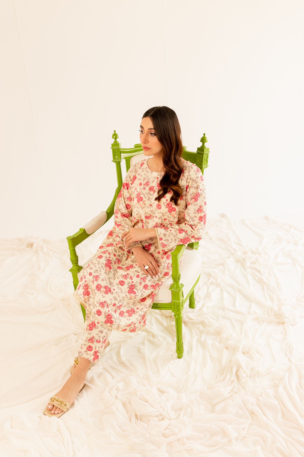 Printed 2PC Dress- PR3