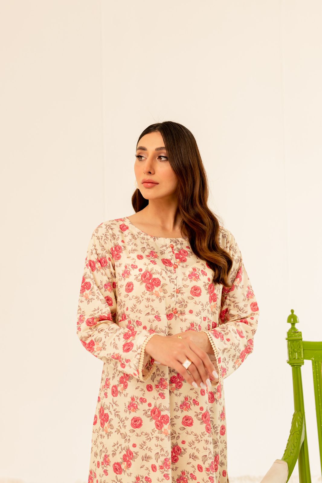 Printed 2PC Dress- PR3