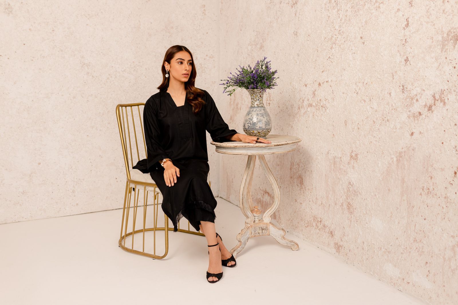 Solid 2PC Dress- SD3