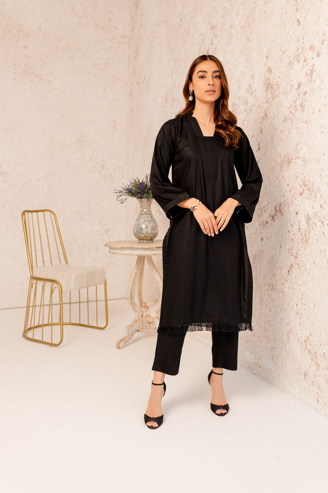 Solid 2PC Dress- SD3