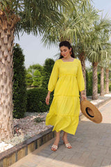 Plain Maxi Dress - Mango