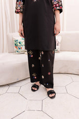 2PC Embroidered Dress- 1009