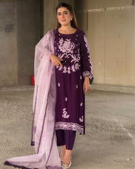 Korean Silk 3 Piece