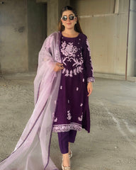 Korean Silk 3 Piece