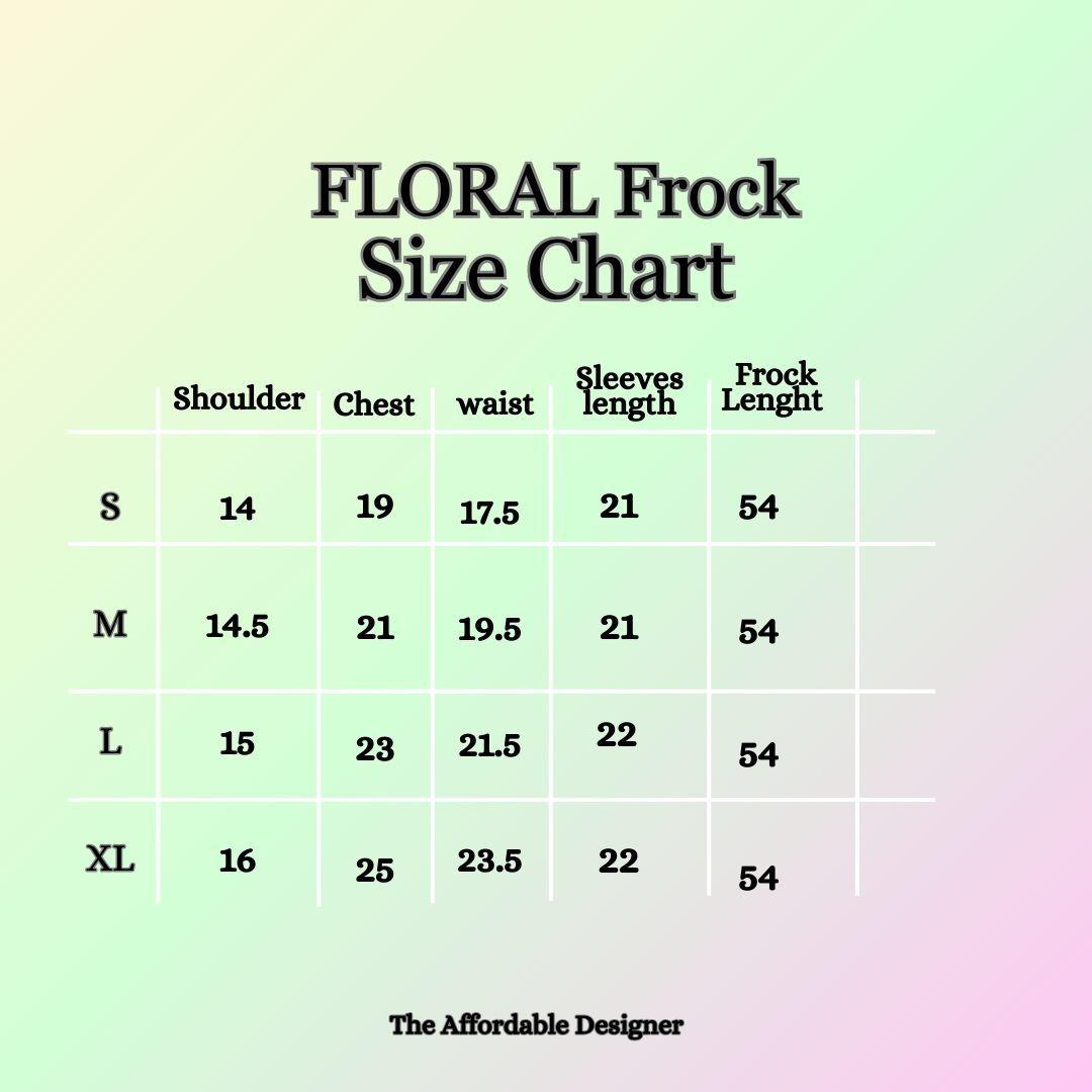 Jade Floral frock