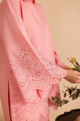 Summer Schiffli Embroidered Co-Ord - 1151