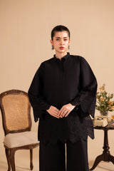 Summer Schiffli Embroidered Co-Ord - 1150
