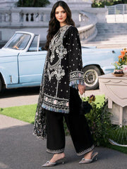 214 - A - Embroidered Lawn 3P