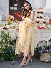 212 - B - Embroidered Lawn 3P