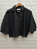 BY 08 | Black Cotton Shirt & Pant 2P