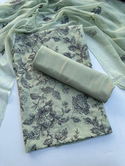 BRZ 006 - Karandi Embroidered 3PC Suit