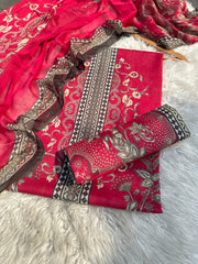 BW3 - Bin Waheed Unstitched 3 Piece Lawn
