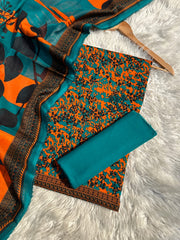 425A - Aisha Noor Printed Lawn 3P