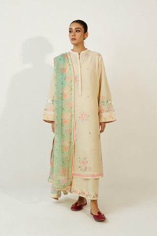 2A - Eid Embroidered Lawn 3P