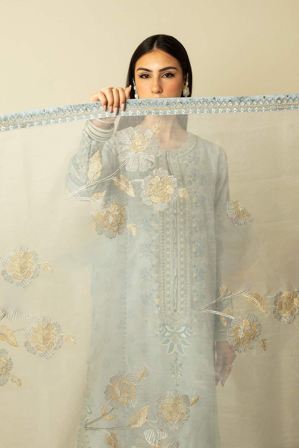 ZEL23-D1 - Eid Embroidered 3P