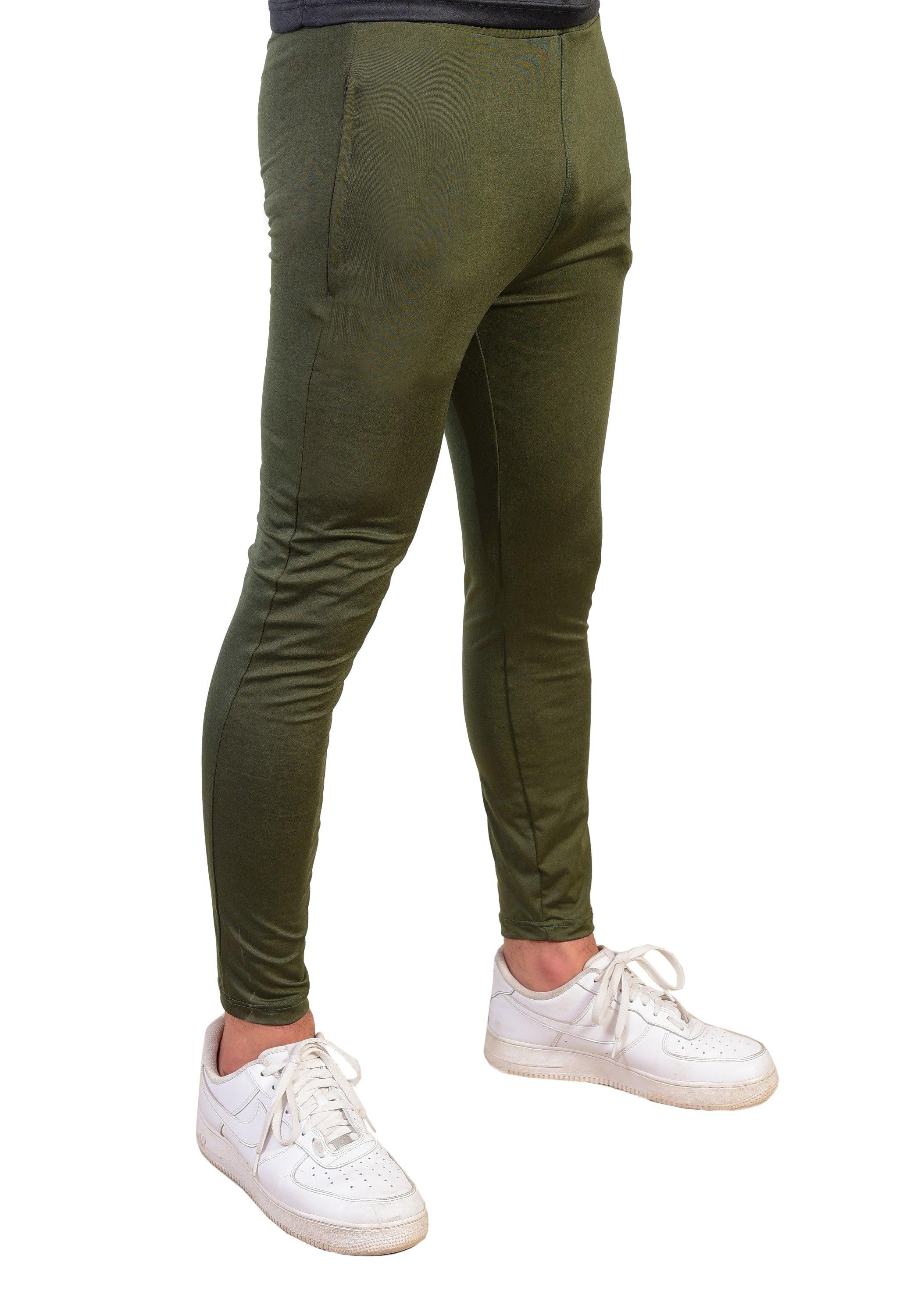 Olive Plain Bottoms