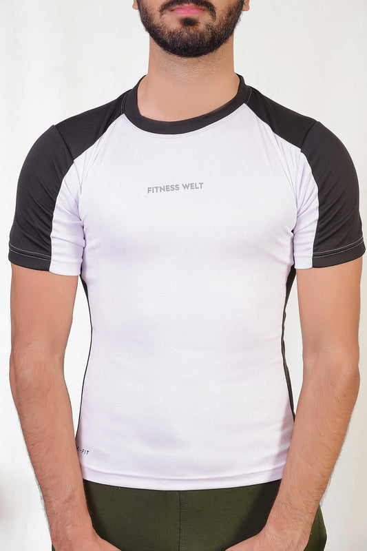 Fitness Welt - Fitness Welt Bold Tee White