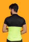 Fitness Welt - Half Panel Muscle Tee Neon