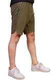 Fitness Welt Athletic Shorts Olive Green