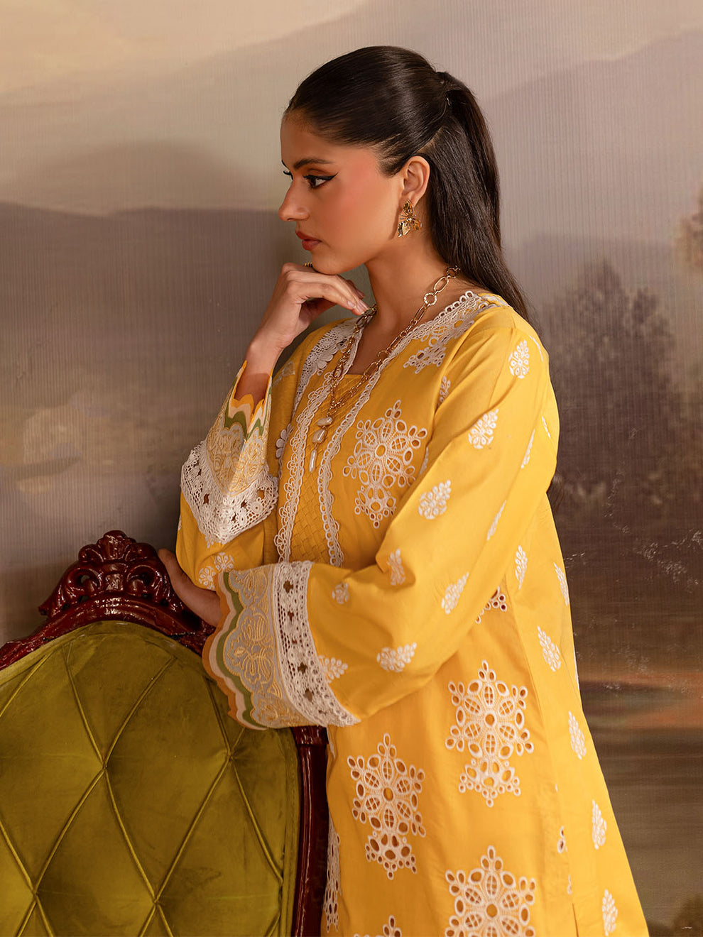ZENIA | 3 PC Embroidered Lawn