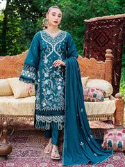 DTW-24 | Dobby Crape Embroidered 3P