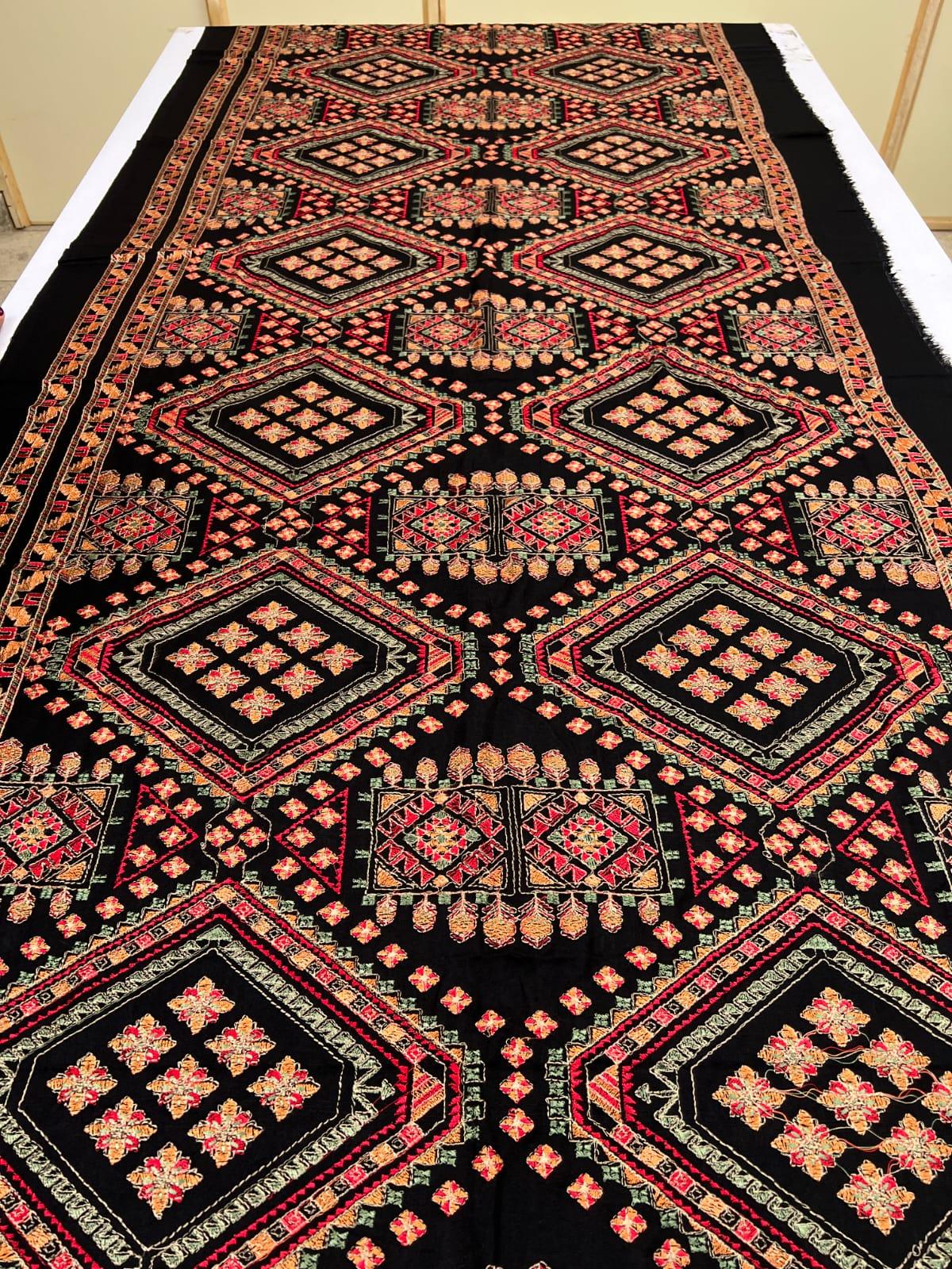 MD 15 - Embroidered Karandi Shawl