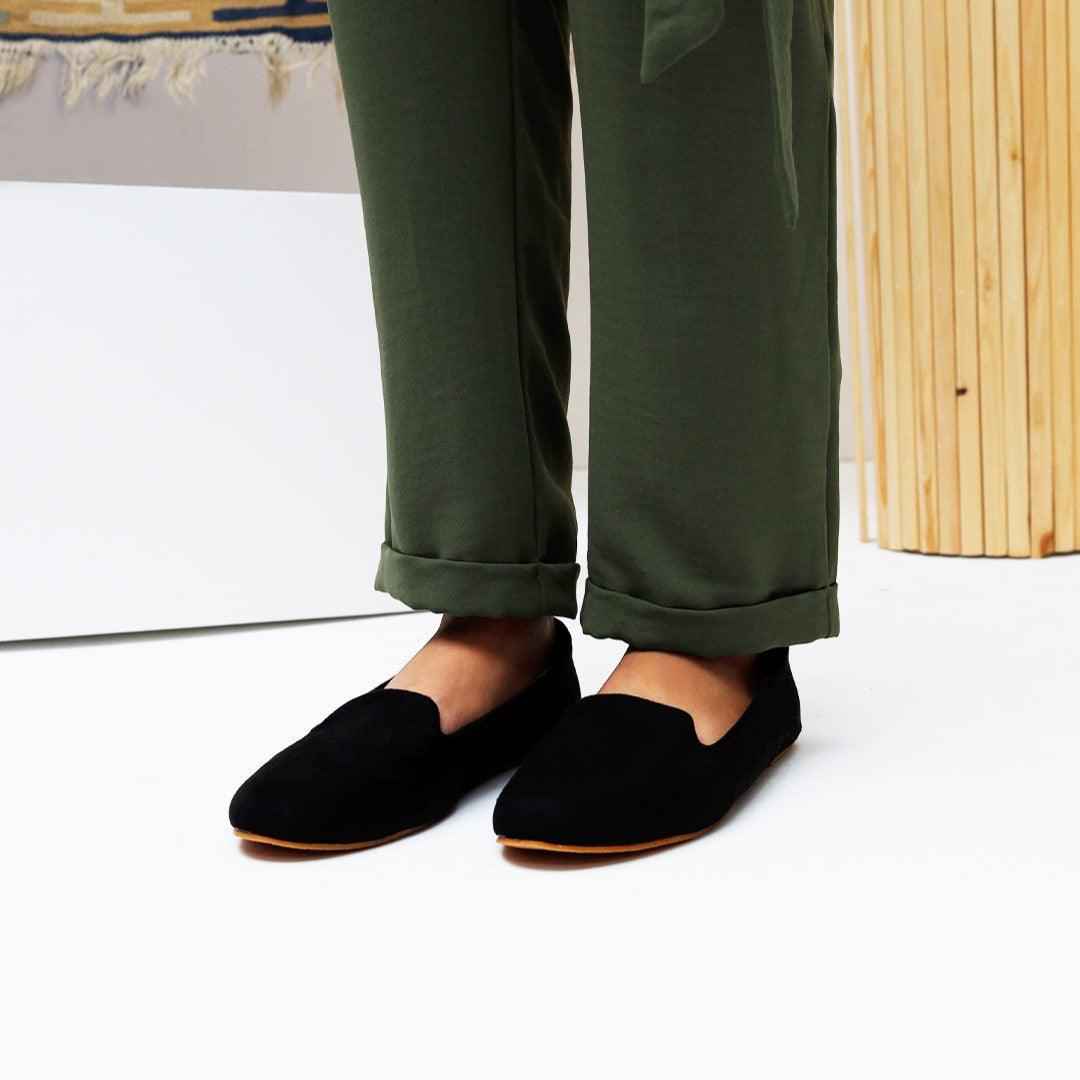 Classic Black Loafers - Jooti Shooti