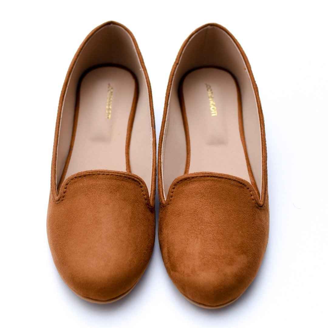 Camel Brown Loafers - Jooti Shooti