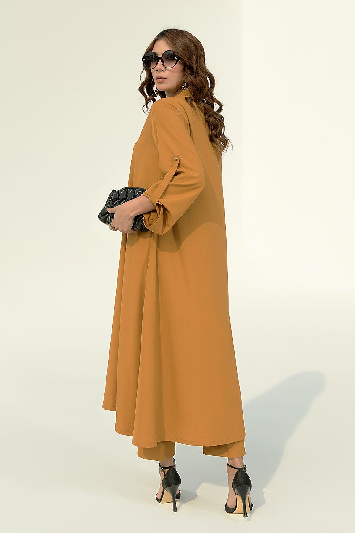 Caramel Grip Dress - Peach Republic