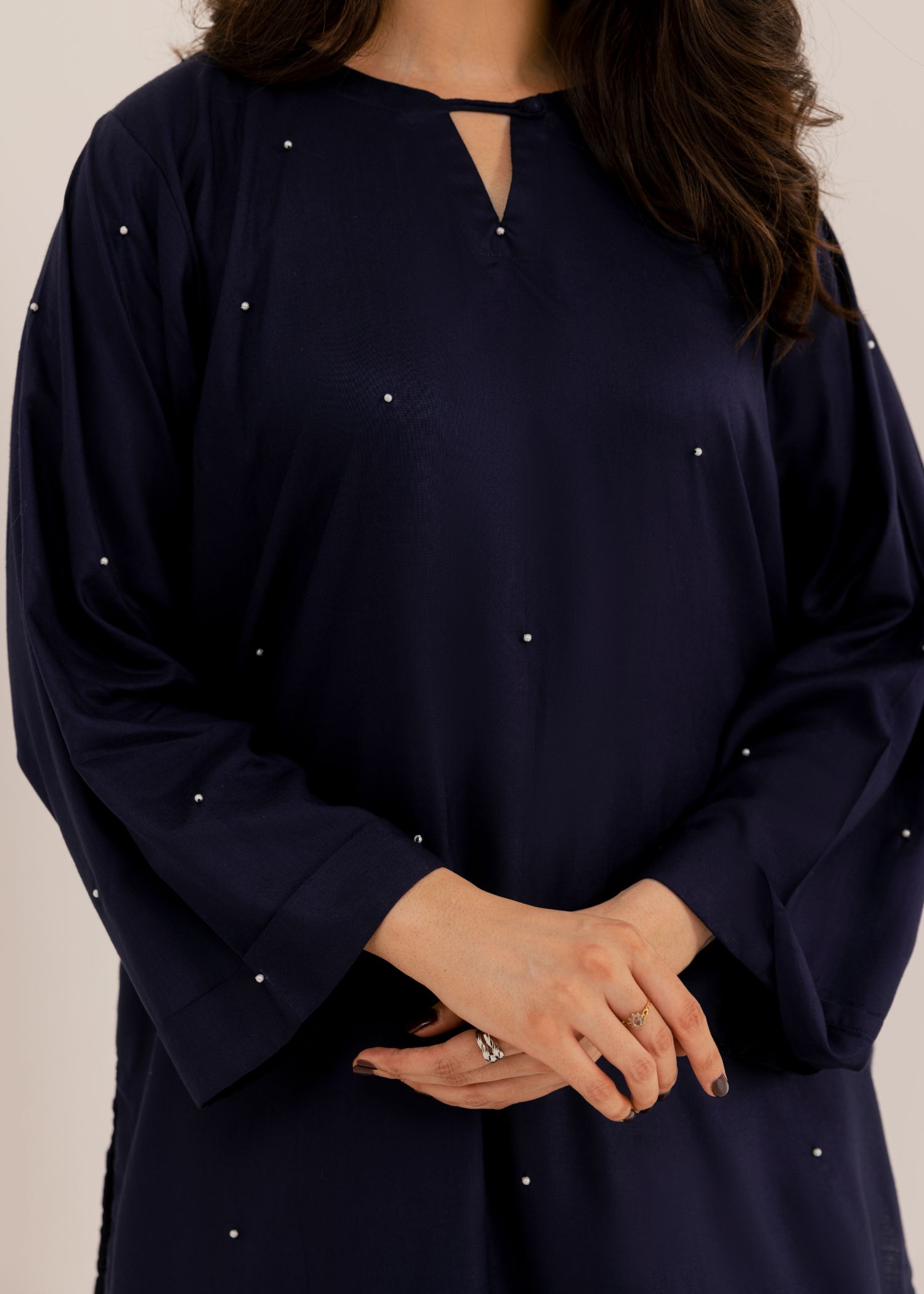 Navy Pearl Set