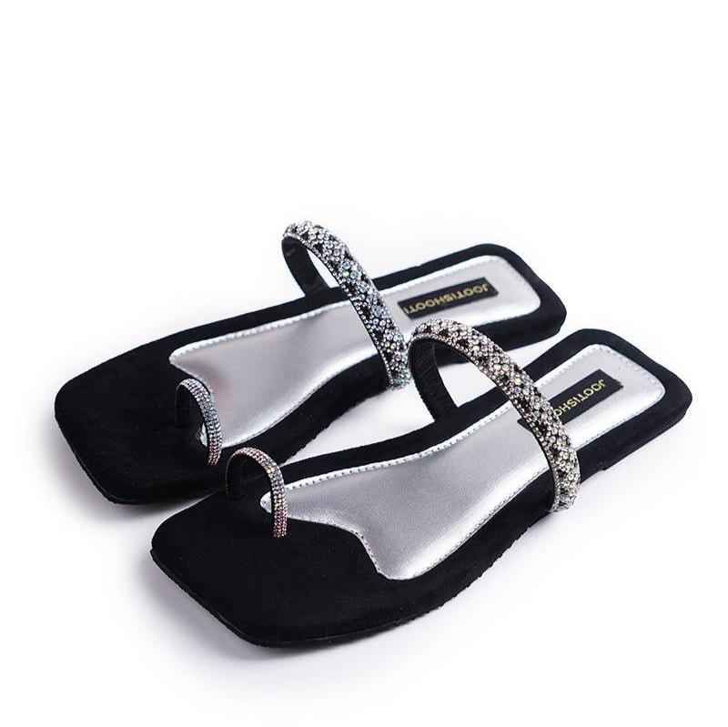 Cosmo Diamanté Slides - Jooti Shooti