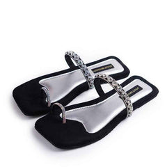 Cosmo Diamanté Slides - Jooti Shooti