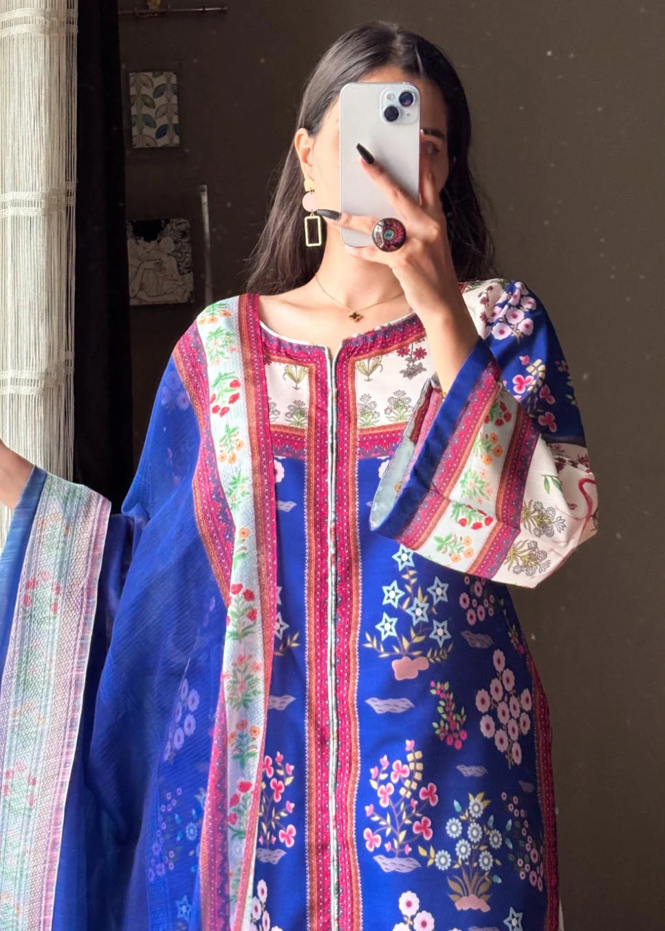 3pcs blue (hiba)