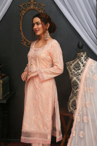 L23209 -  Embroidered Lawn 3P