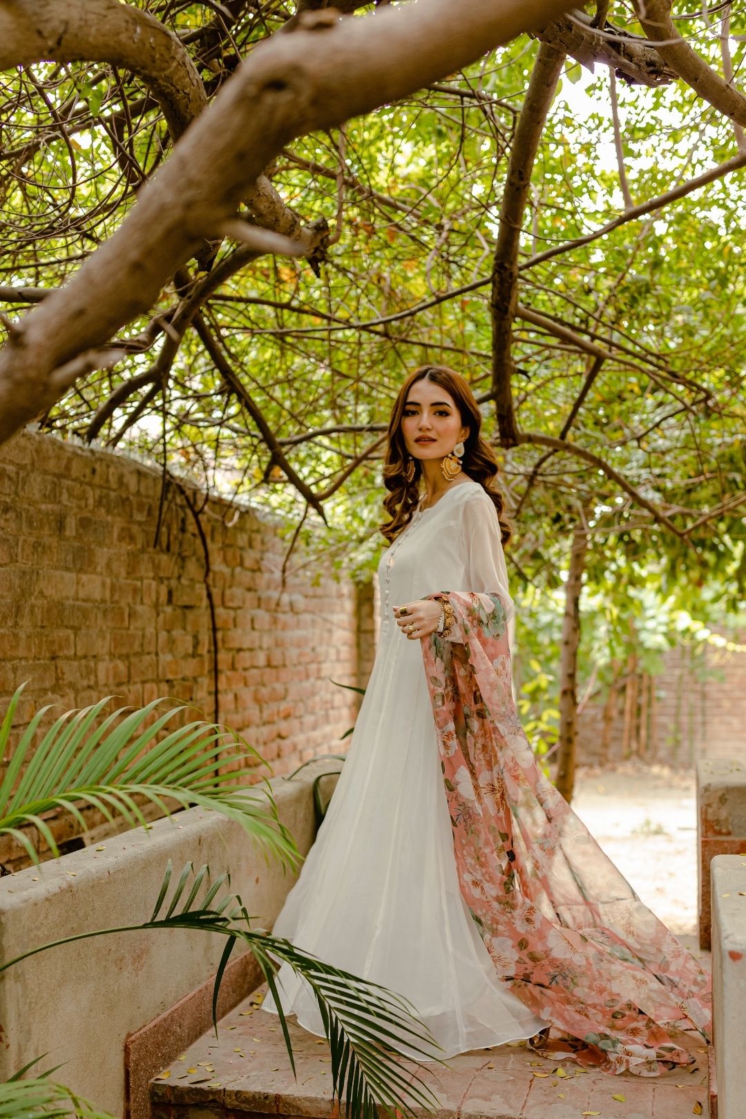 Deep White Frock