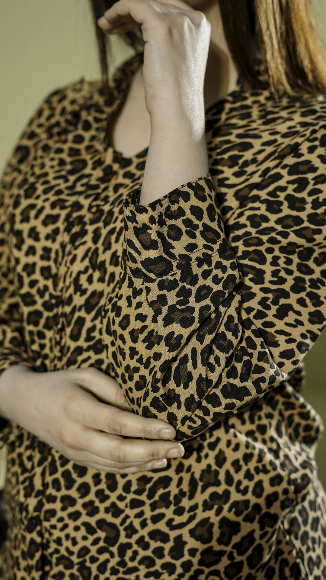 Fierce Chic Leopard Shirt