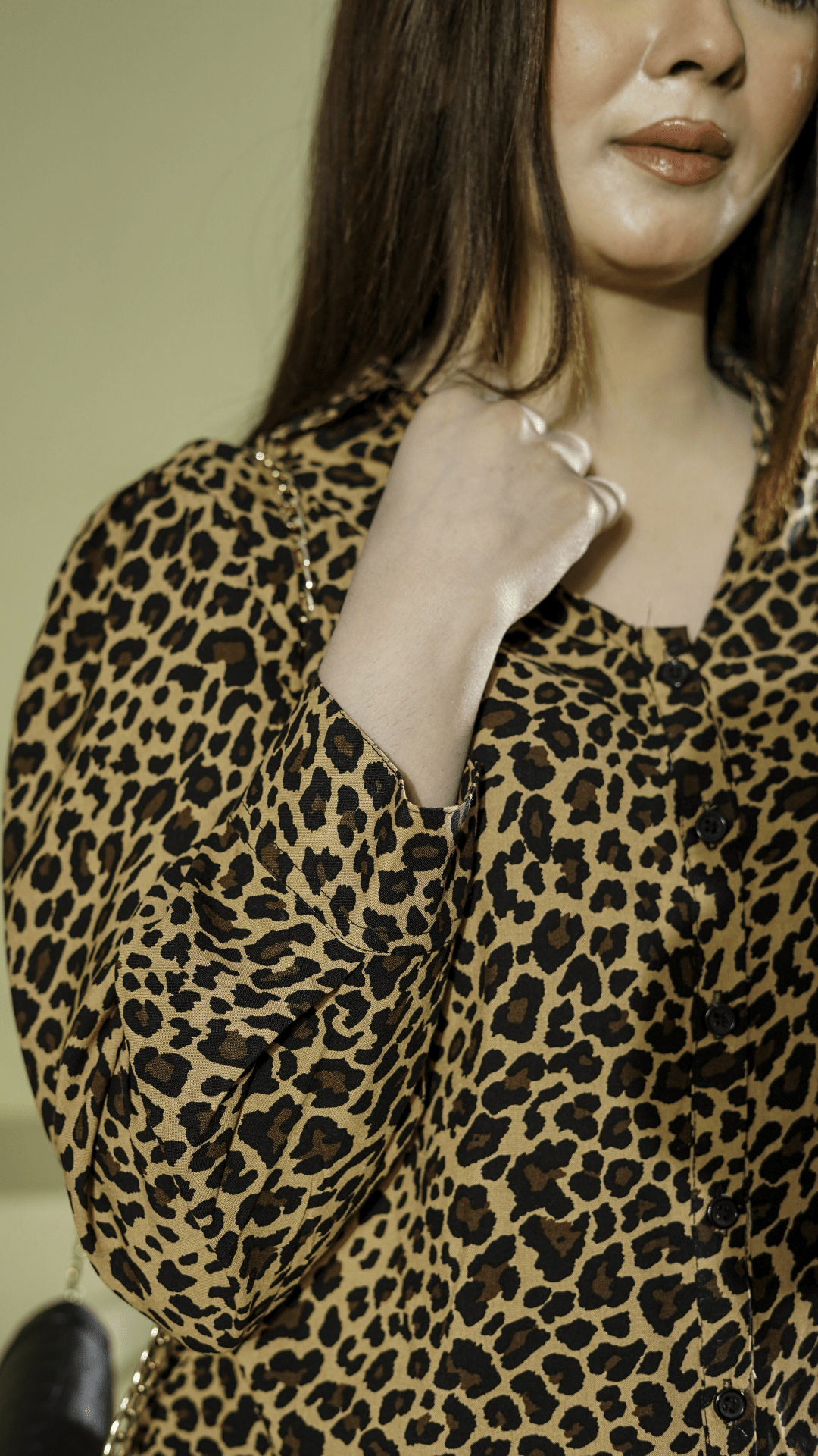 Fierce Chic Leopard Shirt