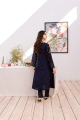2PC Embroidered Dress - 1037