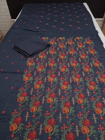 MD 209 - Karandi Embroidered 2P