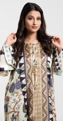 BUTTER CREAM KAFTAN