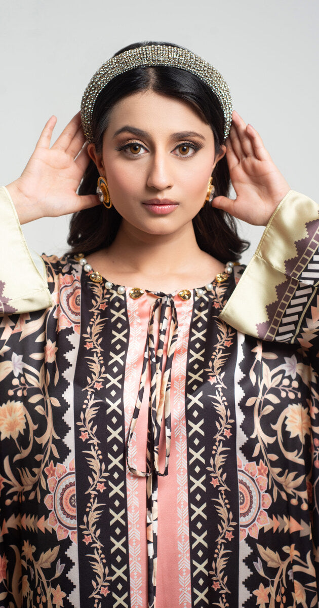 BLACK BEAUTY KAFTAN