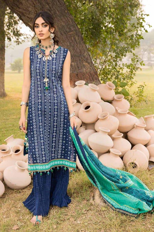 CL 32103 A - Lawn Printed 3P