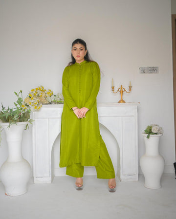 Pine Two Piece Dress