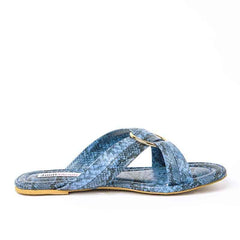 Fiona Textured Blue - Jooti Shooti