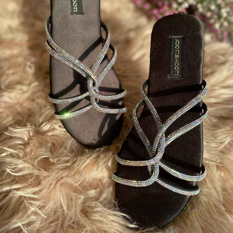 Black Passion Slides - Jooti Shooti