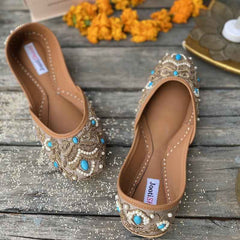 Heer in Champagne Gold - Jooti Shooti