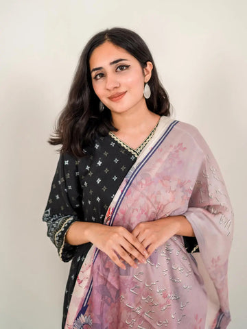 Parizaad Stole (Pink D.S) TNG by MD