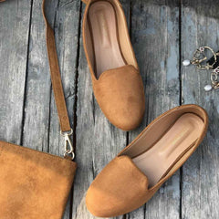Camel Brown Loafers - Jooti Shooti